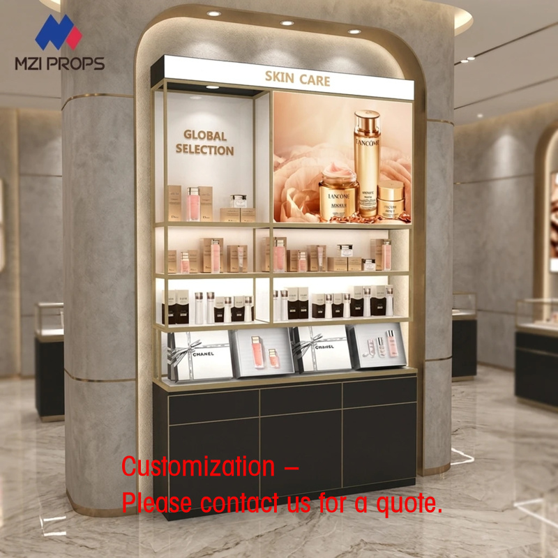 Luxury Skincare & Spa Photos - custom.Custom Cosmetic Display Stand Luxury Retail