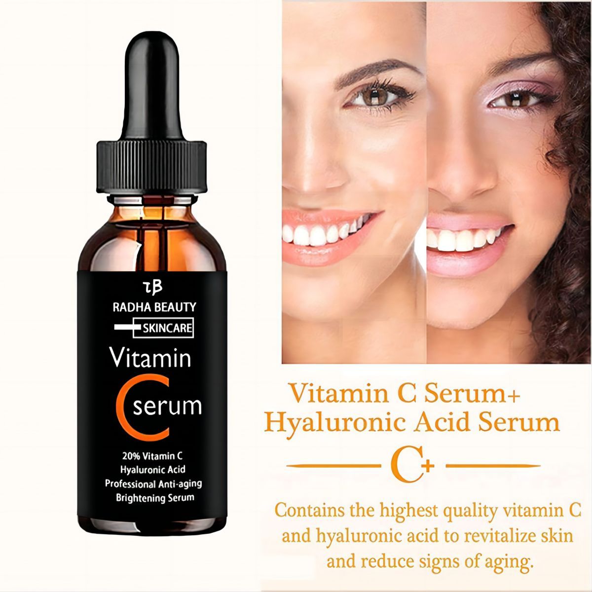 Growth Factor Serum - Vitamin C serum Face Serum Long