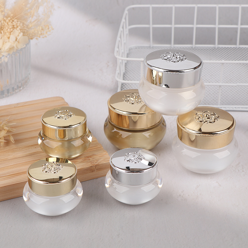 Luxury Skincare & Spa Photos - Acrylic Empty Travel Cream Jars 5/10/20g
