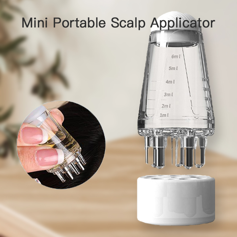 Growth Factor Serum - Mini Portable Scalp Applicator Liquid Comb