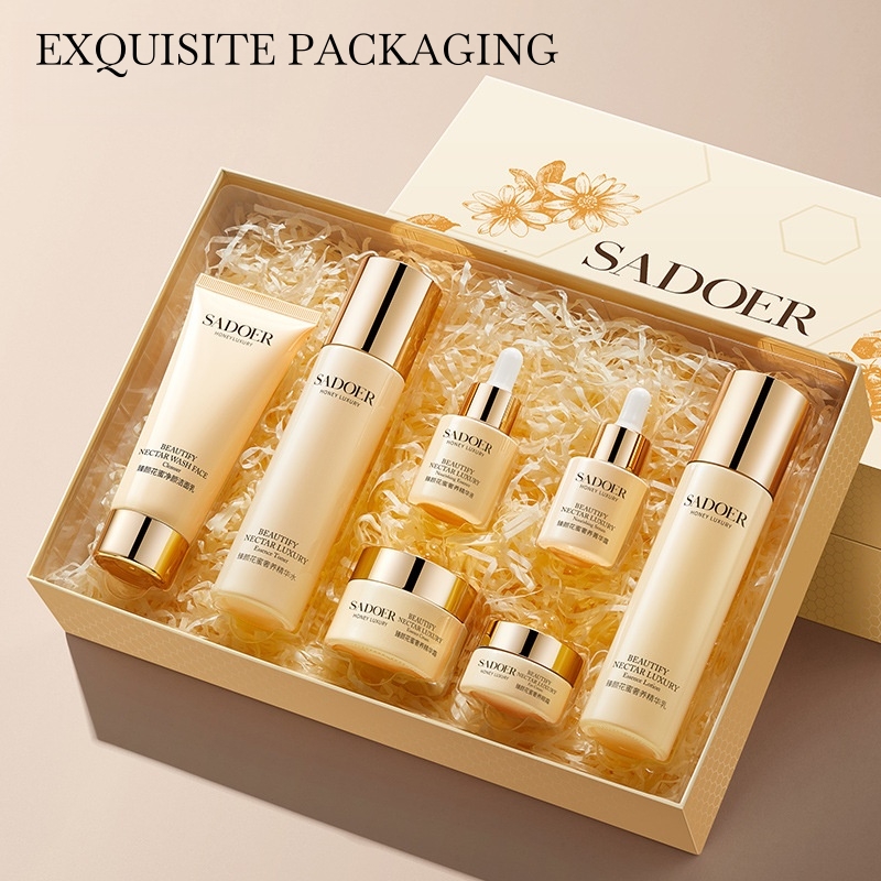Luxury Skincare Serum - Zhenyan Flower Nectar Luxurious 7-Piece Skincare
