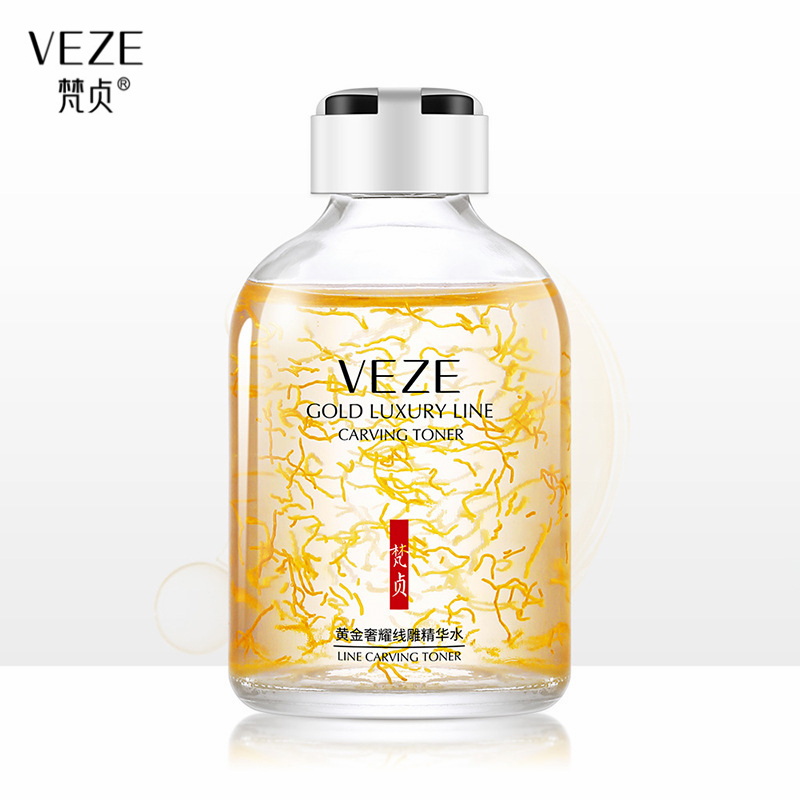 Luxury Skincare Serum - 24K Gold Luxury Line Carving Toner