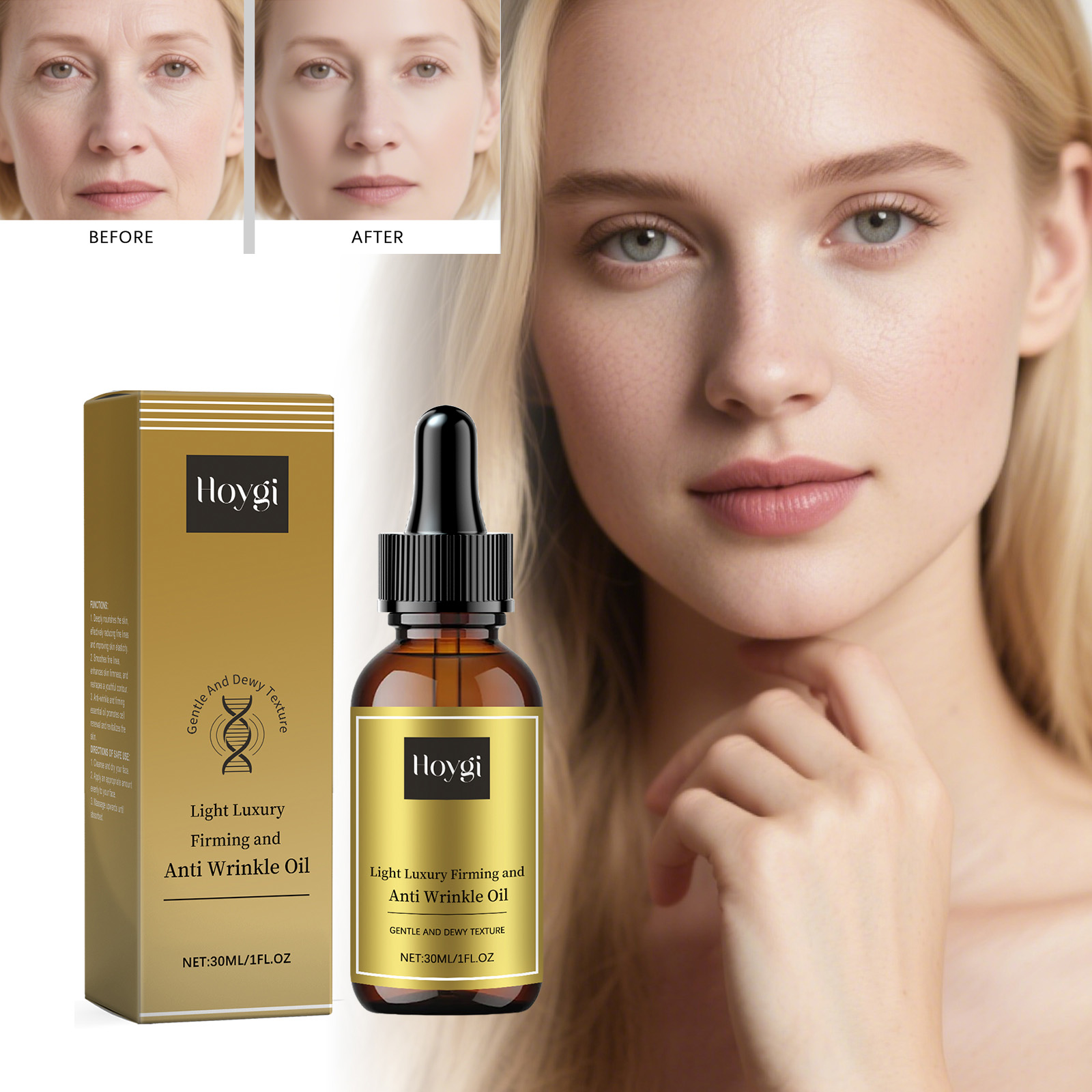 Luxury Skincare & Spa Photos - Firming Facial Care Oil Lifting Anti