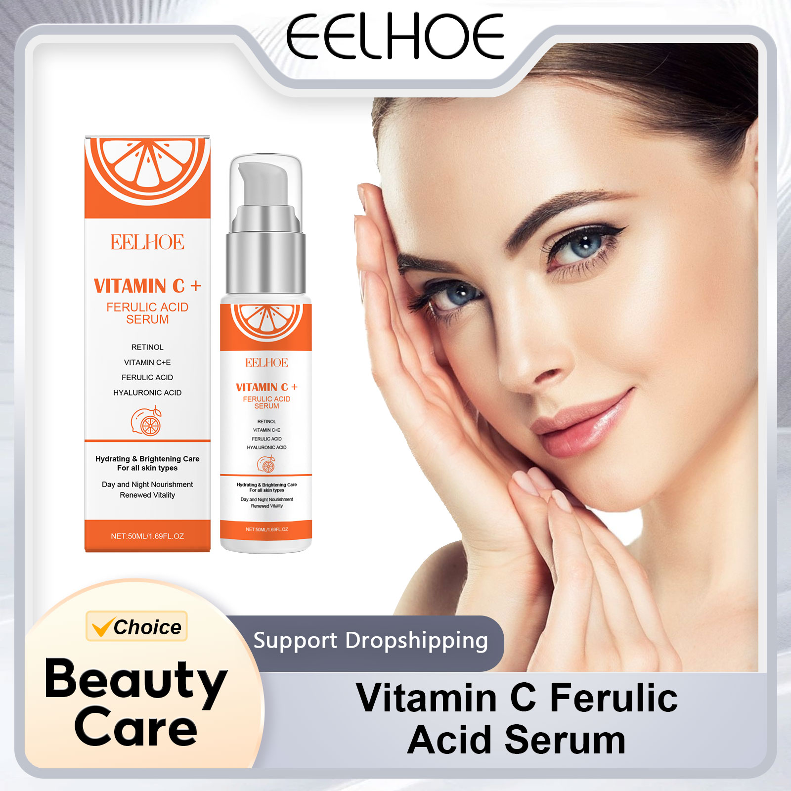 Growth Factor Serum - EELHOE Vitamin C E Ferulic Acid