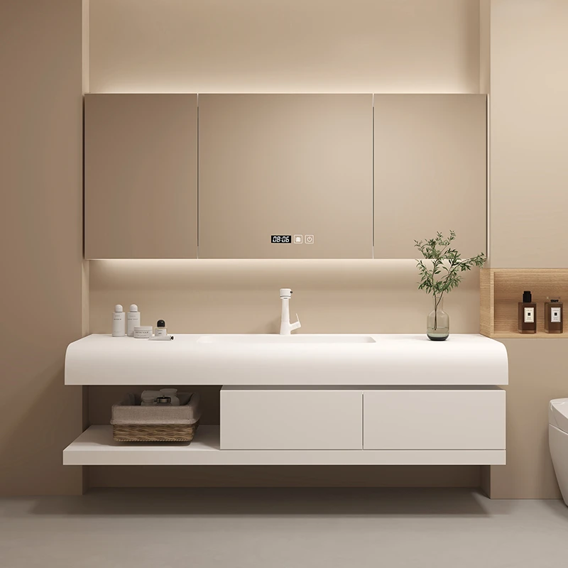Drawers Paper Bathroom Cabinet - Luxury Skincare & Spa Photos 评论和价格
