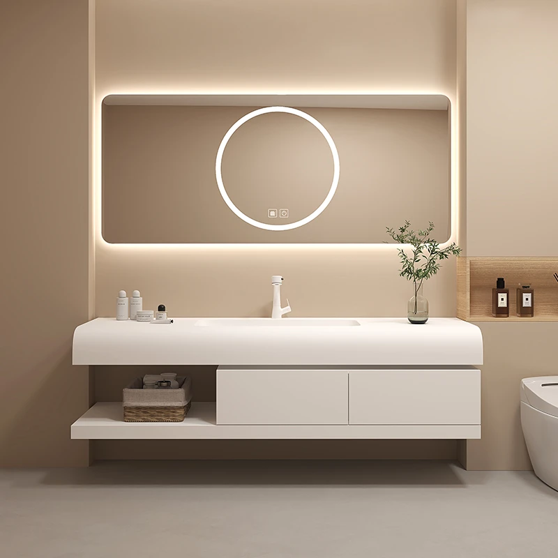 Drawers Paper Bathroom Cabinet - Luxury Skincare & Spa Photos 评论和价格