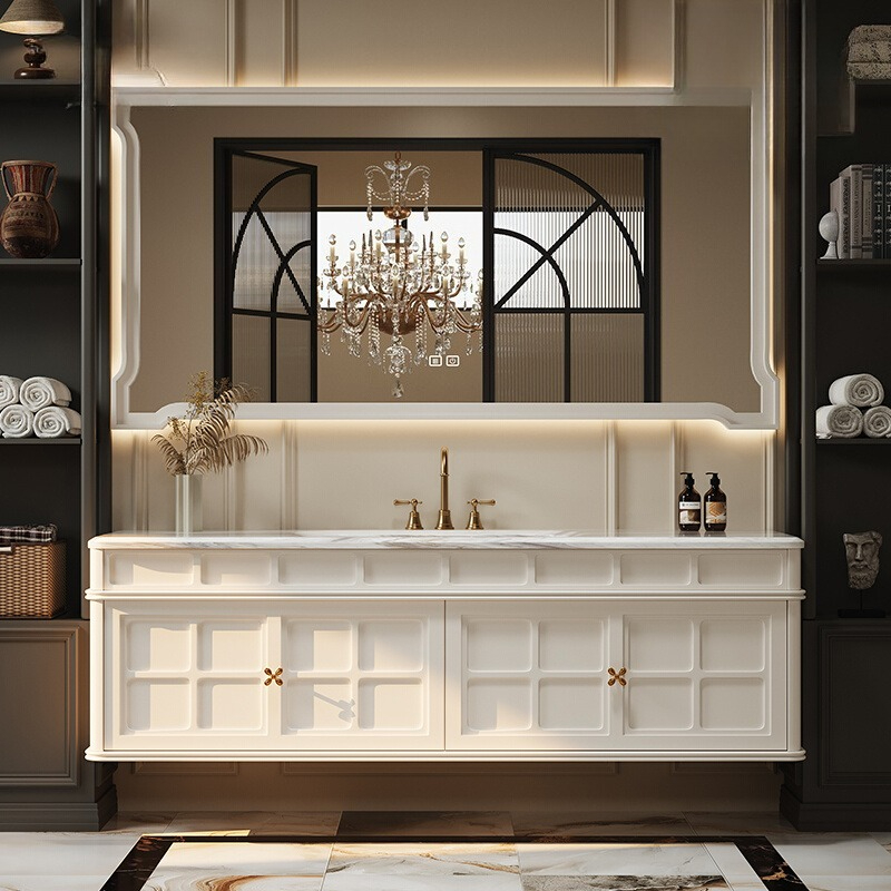 French Retro Bathroom Cabinet  - Luxury Skincare & Spa Photos 评论和价格