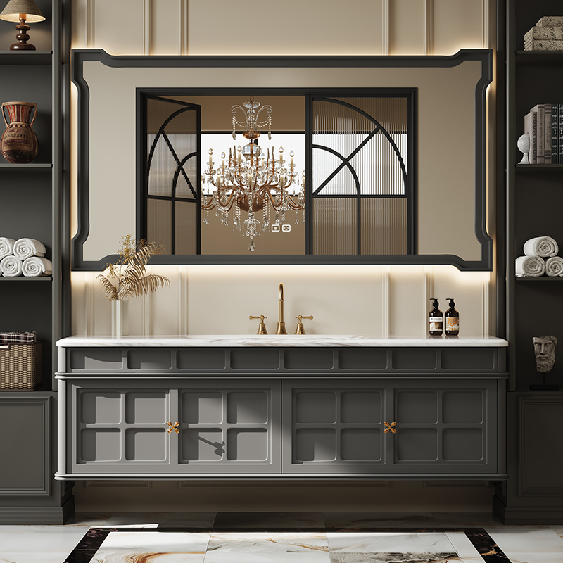 French Retro Bathroom Cabinet  - Luxury Skincare & Spa Photos 评论和价格