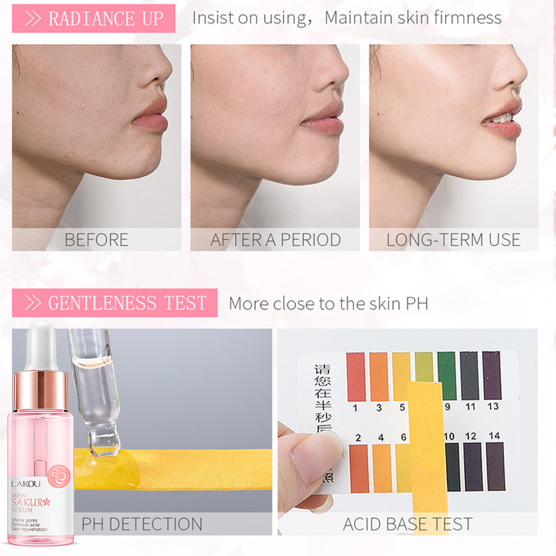 LAIKOU 17ML Japan Sakura Serum - Growth Factor Serum 评论和价格