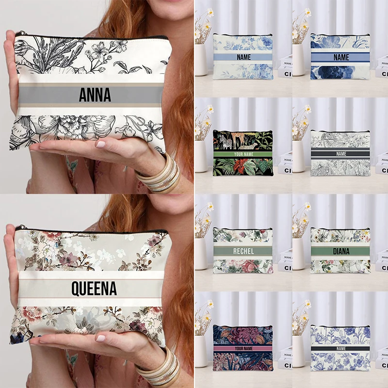 Custom Name Vintage Makeup Bag - Luxury Skincare Brand 评论和价格